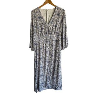 Splendid X Cella Jane floral midi dress size XL